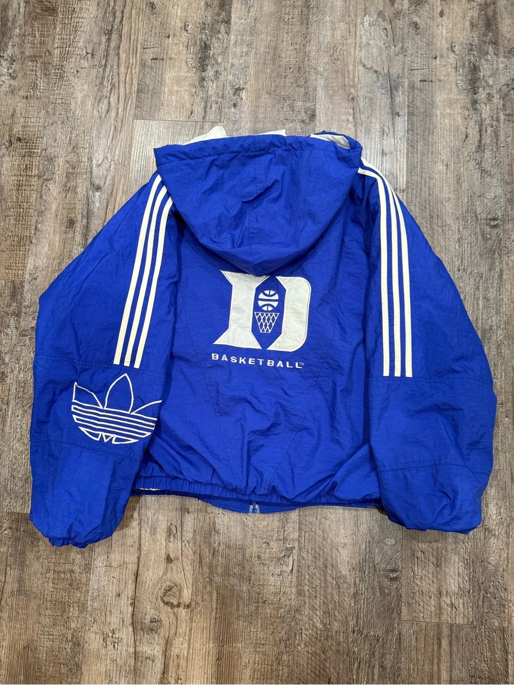 Vintage 90’s Adidas Duke University Basketball Jacket | XL